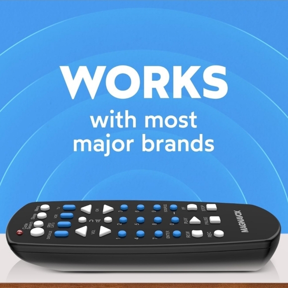 Magnavox MC345 4-In-1 (TV, DVD, VCR & Satellite) Universal Remote Control NIP - Picture 9 of 9